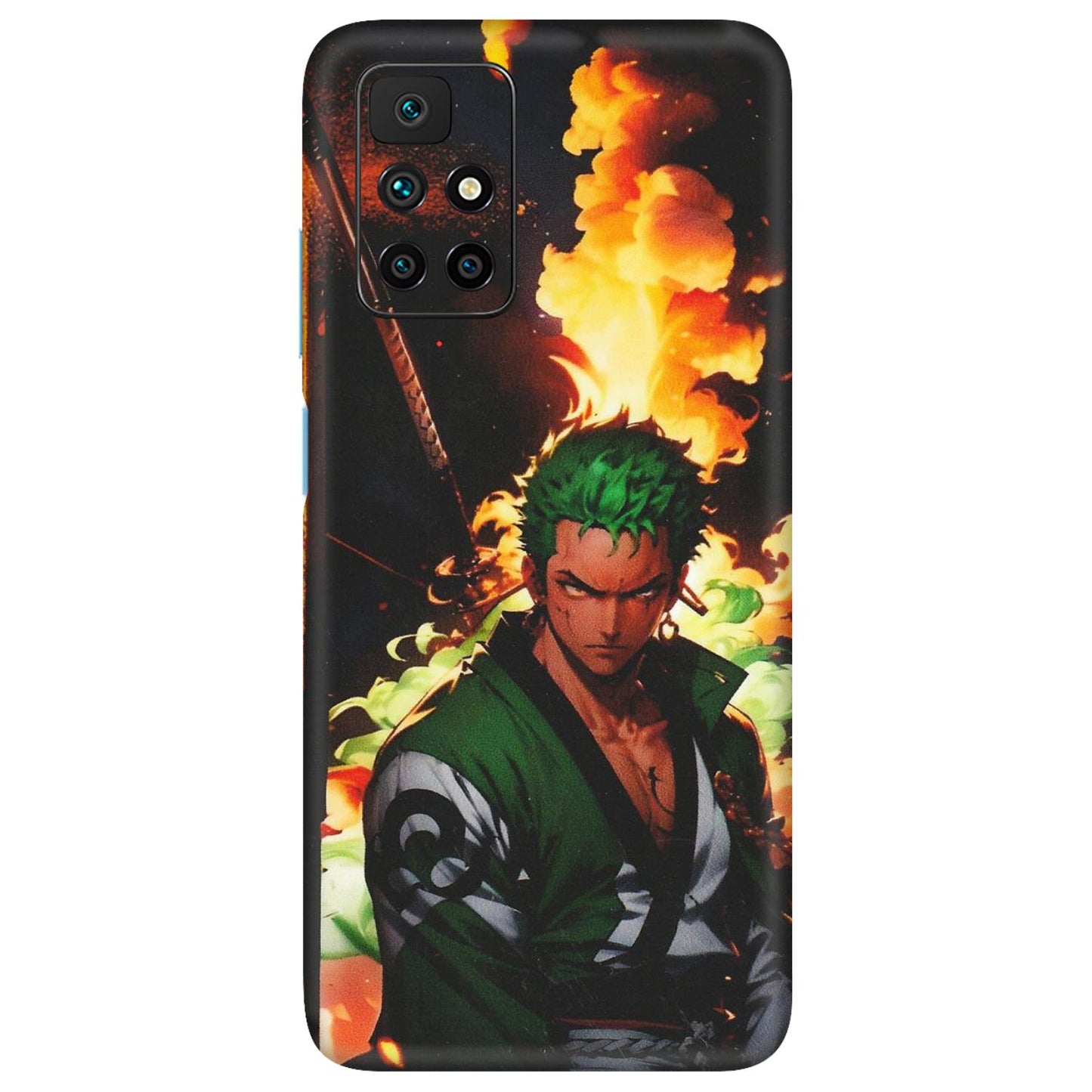 Xiaomi Redmi Phone Skins (All Models) - Roronoa Zoro - Matte Finish (M-102) Redmi 10 Prime