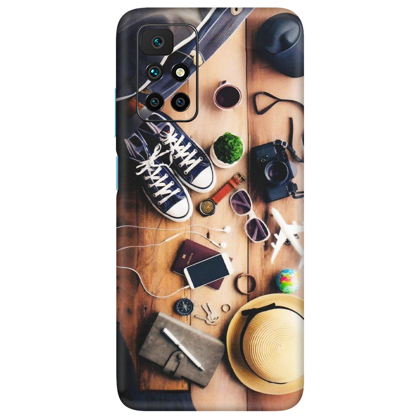 Xiaomi Redmi Phone Skins (All Models) - Travel Wanderlust - Matte Finish (M-133) Redmi 10 Prime