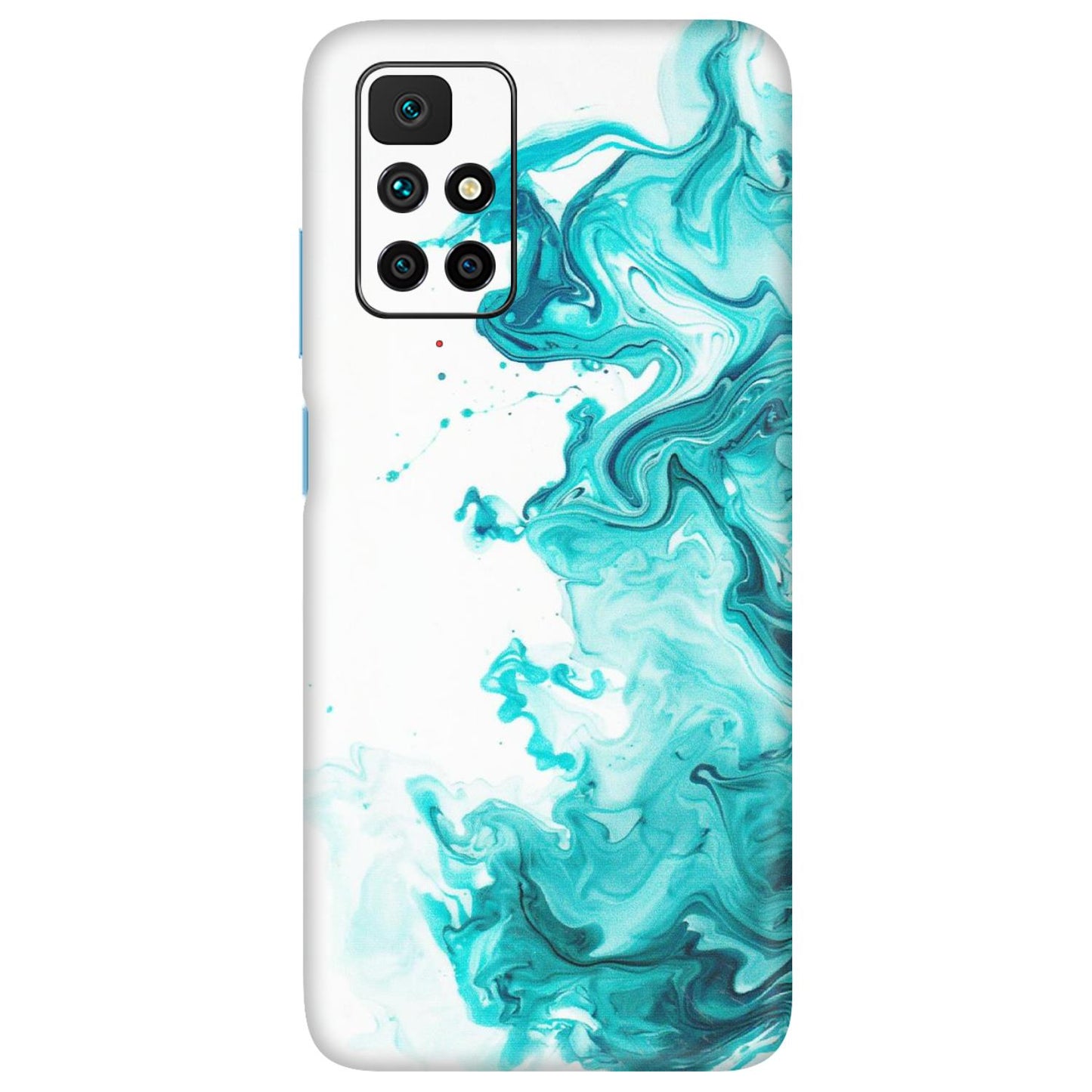Xiaomi Redmi Phone Skins (All Models) - Sky Blue Abstract Colour - Matte Finish (M-146) Redmi 10 Prime