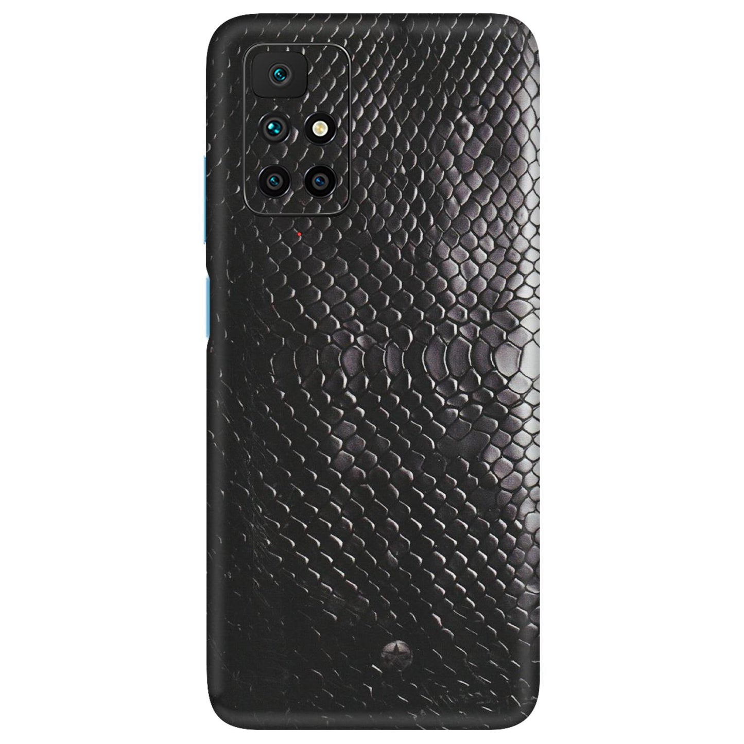 Xiaomi Redmi Phone Skins (All Models) - Black Snack Leather - Matte Finish (M-147) Redmi 10 Prime