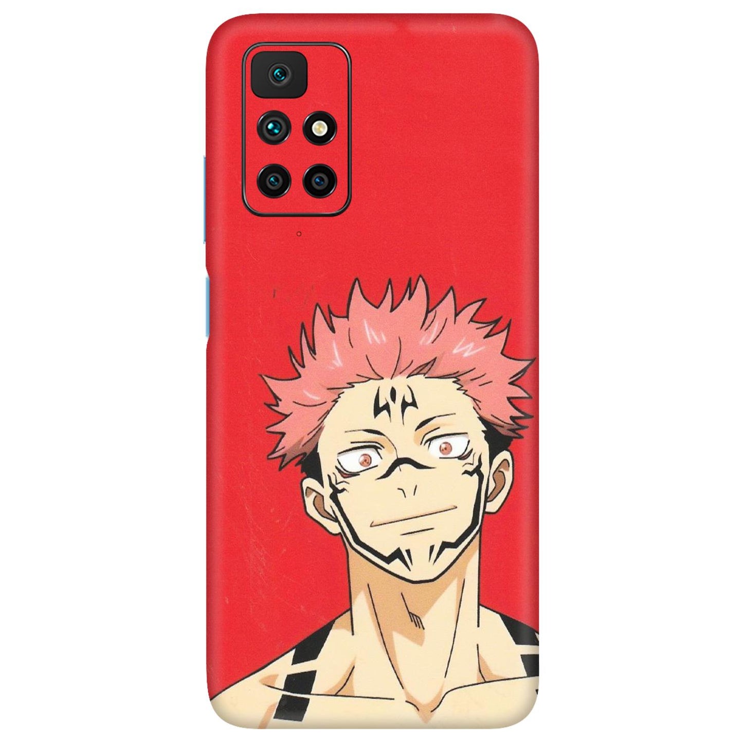 Xiaomi Redmi Phone Skins (All Models) - Ryomen Sukuna Fun Anime - Matte Finish (M-153) Redmi 10 Prime
