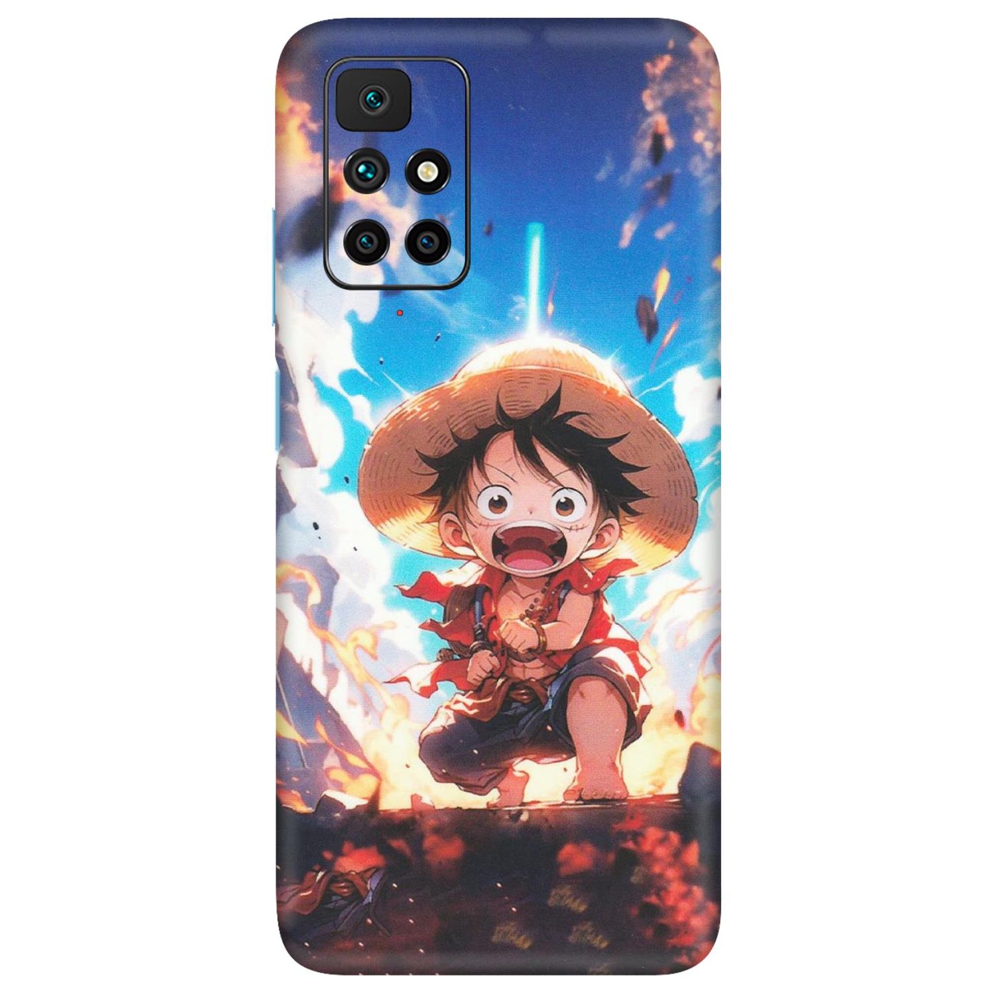 Xiaomi Redmi Phone Skins (All Models) - Toon One Piece Cute Character - Matte Finish (M-35) Redmi 10 Prime