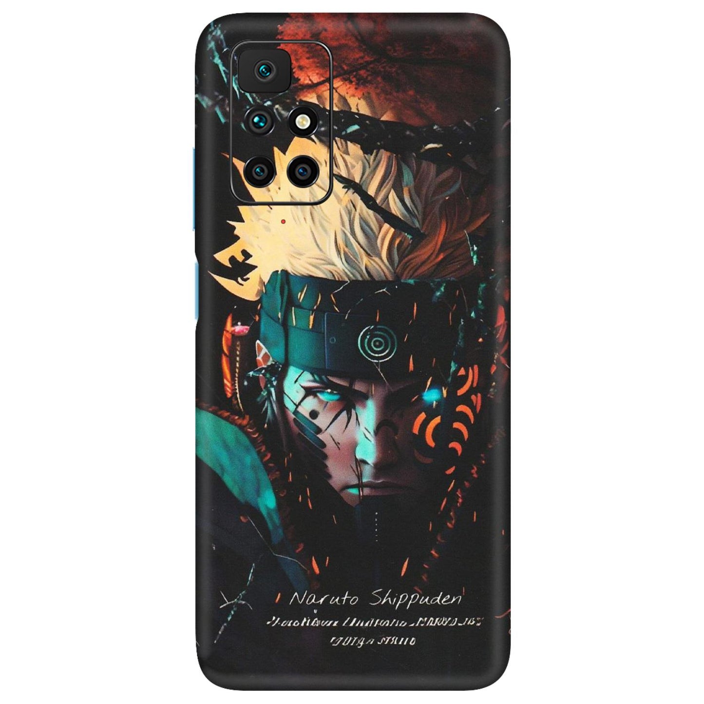 Xiaomi Redmi Phone Skins (All Models) - Naruto Shippuden - Matte Finish (M-76) Redmi 10 Prime