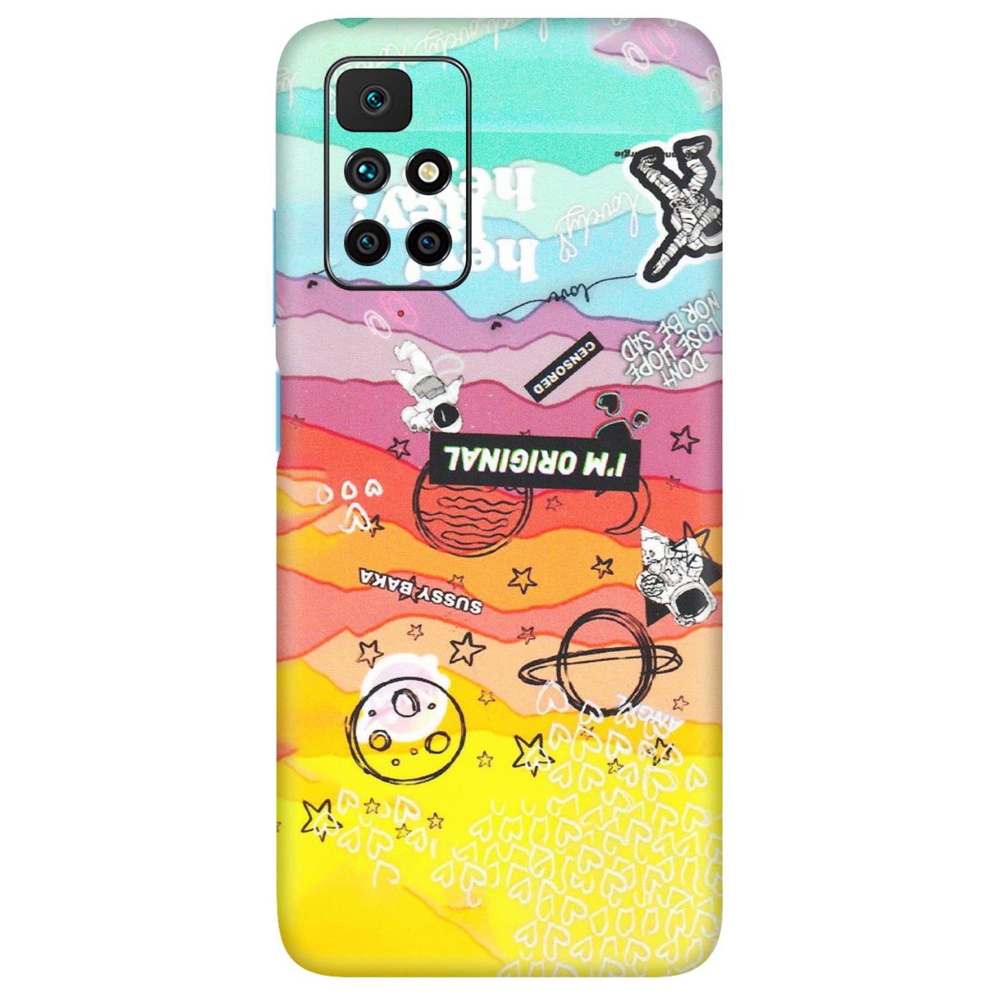Xiaomi Redmi Phone Skins (All Models) - The Original Astronaut - Matte Finish (M-79) Redmi 10 Prime
