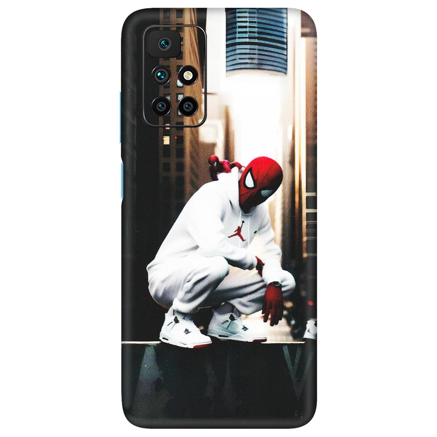 Xiaomi Redmi Phone Skins (All Models) - Sportsman Spider Man - Matte Finish (M-94) Redmi 10 Prime