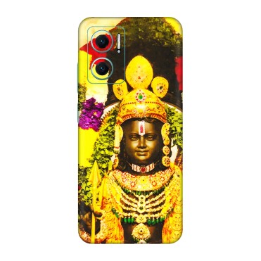 Xiaomi Redmi Phone Skins (All Models) - Ram Lalla Ayodhya - 3D Embossed Finish (L-103) Redmi 11 Prime 5G