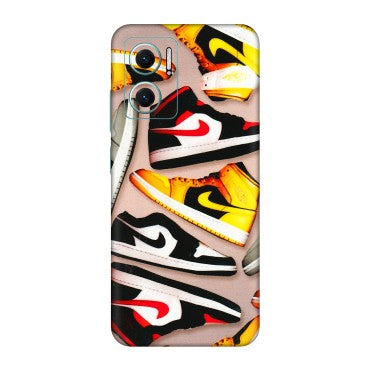Xiaomi Redmi Phone Skins (All Models) - Sneaker Lover - 3D Embossed Finish (L-135) Redmi 11 Prime 5G