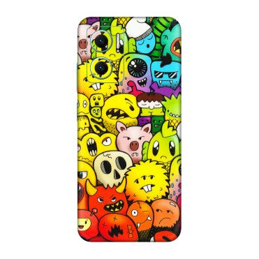 Xiaomi Redmi Phone Skins (All Models) - Angry Funkies - 3D Embossed Finish (L-169) Redmi 11 Prime 5G
