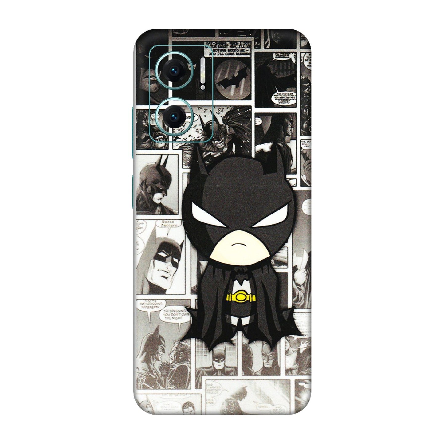 Xiaomi Redmi Phone Skins (All Models) - Toon Batman - 3D Embossed Finish (L-182) Redmi 11 Prime 5G