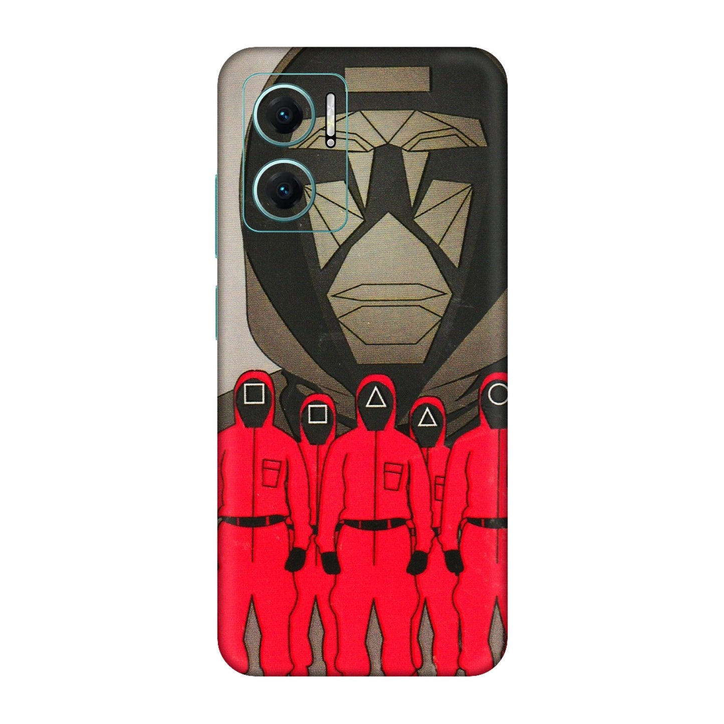 Xiaomi Redmi Phone Skins (All Models) - Squid Game Hero - 3D Embossed Finish (L-245) Redmi 11 Prime 5G