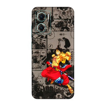 Xiaomi Redmi Phone Skins (All Models) - One Piece Rocket Punch Manga - 3D Embossed Finish (L-25) Redmi 11 Prime 5G