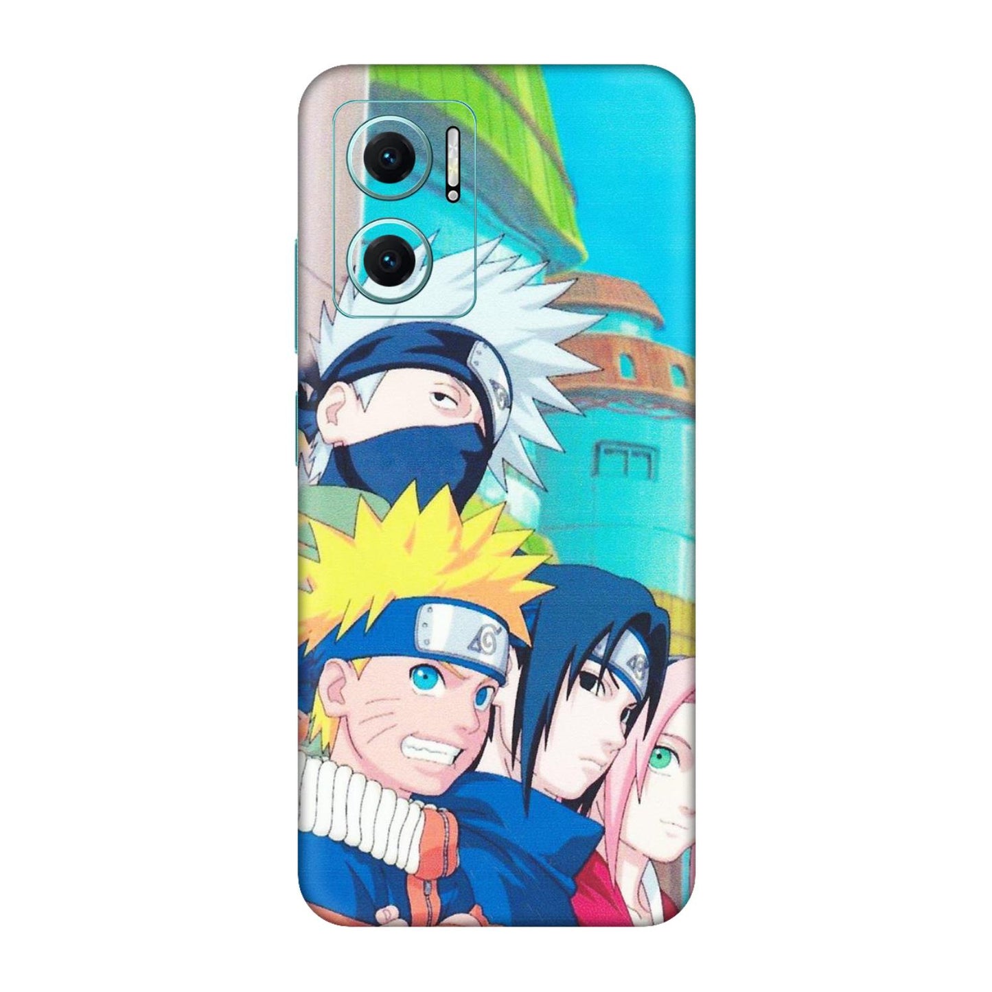 Xiaomi Redmi Phone Skins (All Models) - Team Minato And Kakashi - Matte Finish (M-101) Redmi 11 Prime 5G