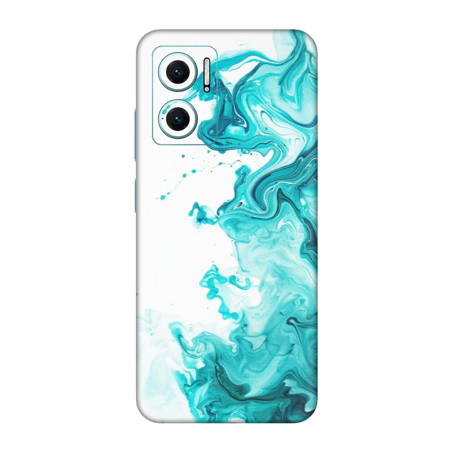 Xiaomi Redmi Phone Skins (All Models) - Sky Blue Abstract Colour - Matte Finish (M-146) Redmi 11 Prime 5G