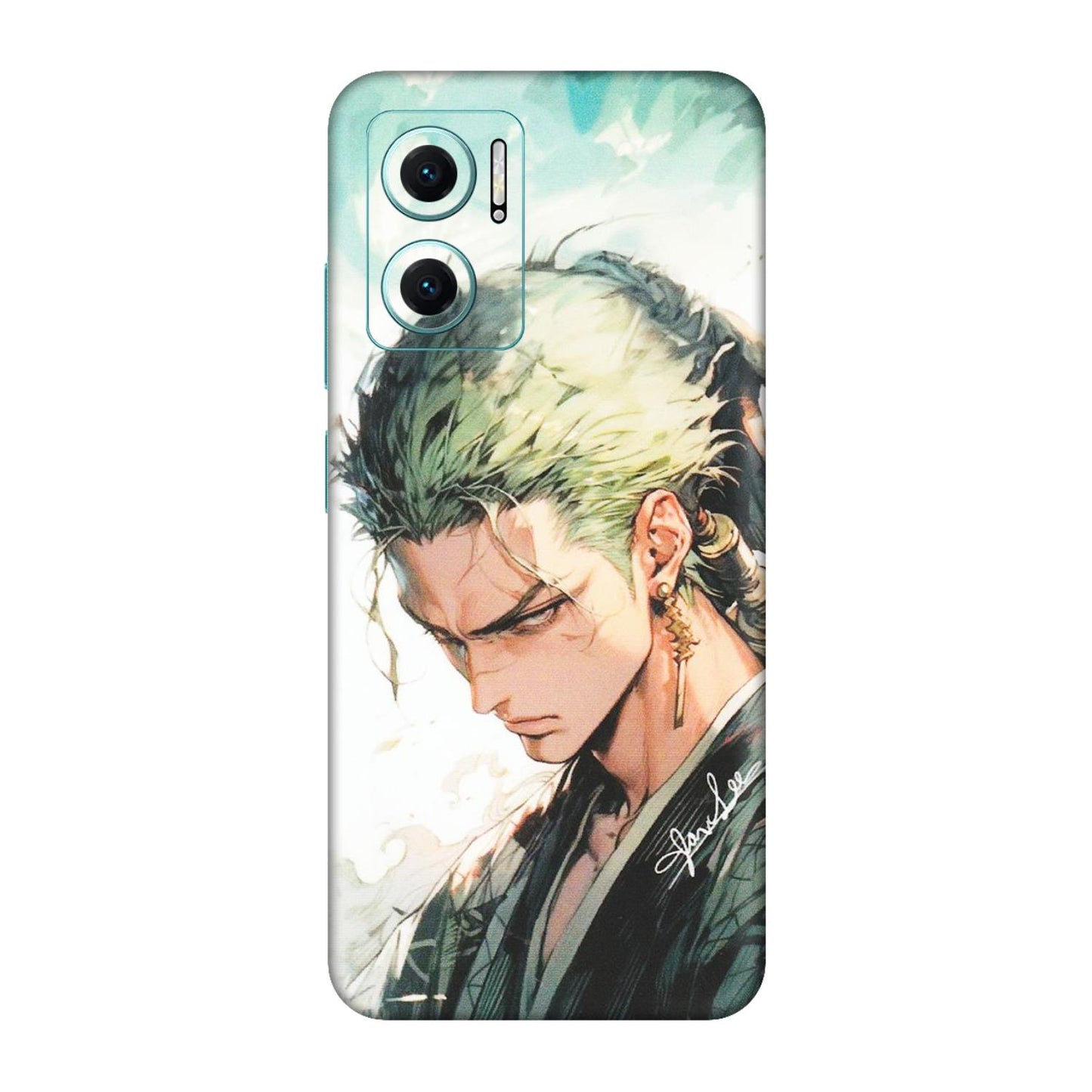 Xiaomi Redmi Phone Skins (All Models) - Pirate Hunter One Piece Anime - Matte Finish (M-157) Redmi 11 Prime 5G