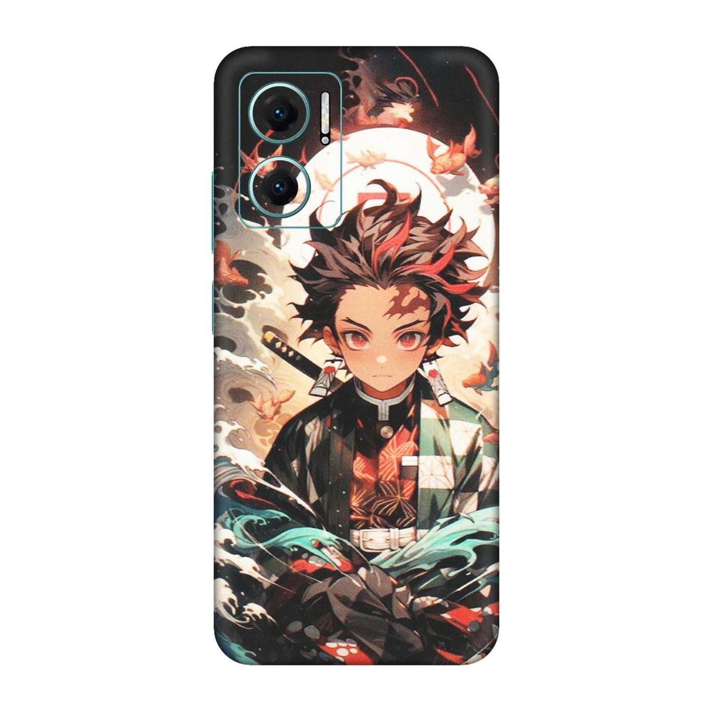 Xiaomi Redmi Phone Skins (All Models) - Tanjiro Demon Slayer Anime - Matte Finish (M-158) Redmi 11 Prime 5G