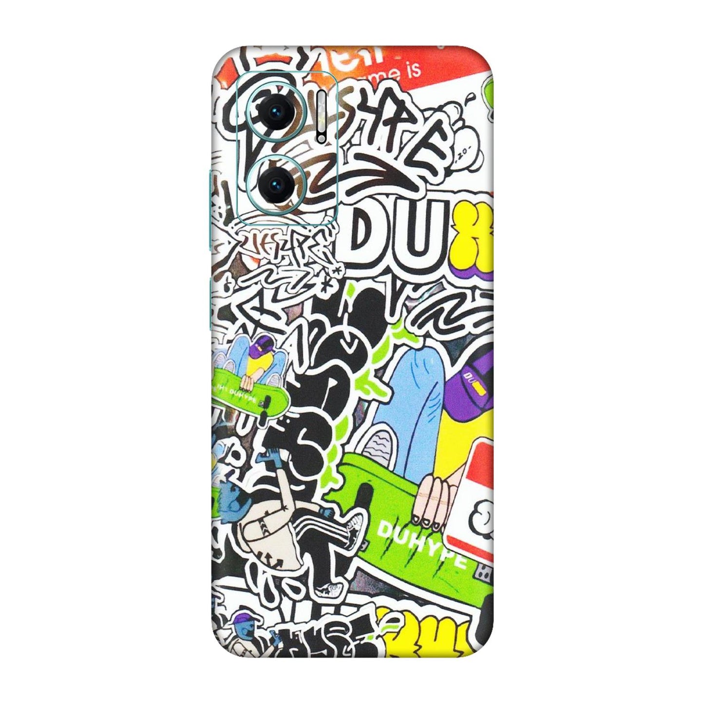 Xiaomi Redmi Phone Skins (All Models) - Dope Graffiti - Matte Finish (M-61) Redmi 11 Prime 5G
