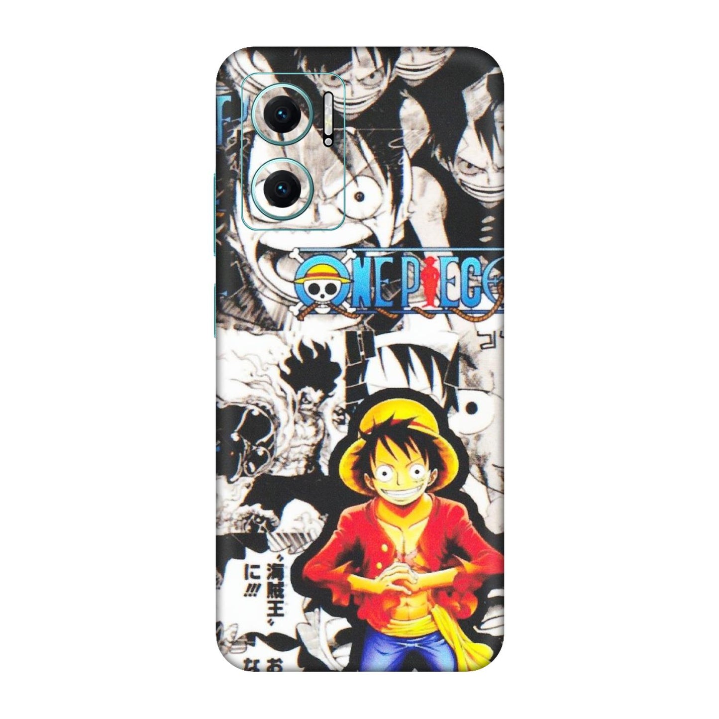 Xiaomi Redmi Phone Skins (All Models) - One Piece B&W - Matte Finish (M-63) Redmi 11 Prime 5G