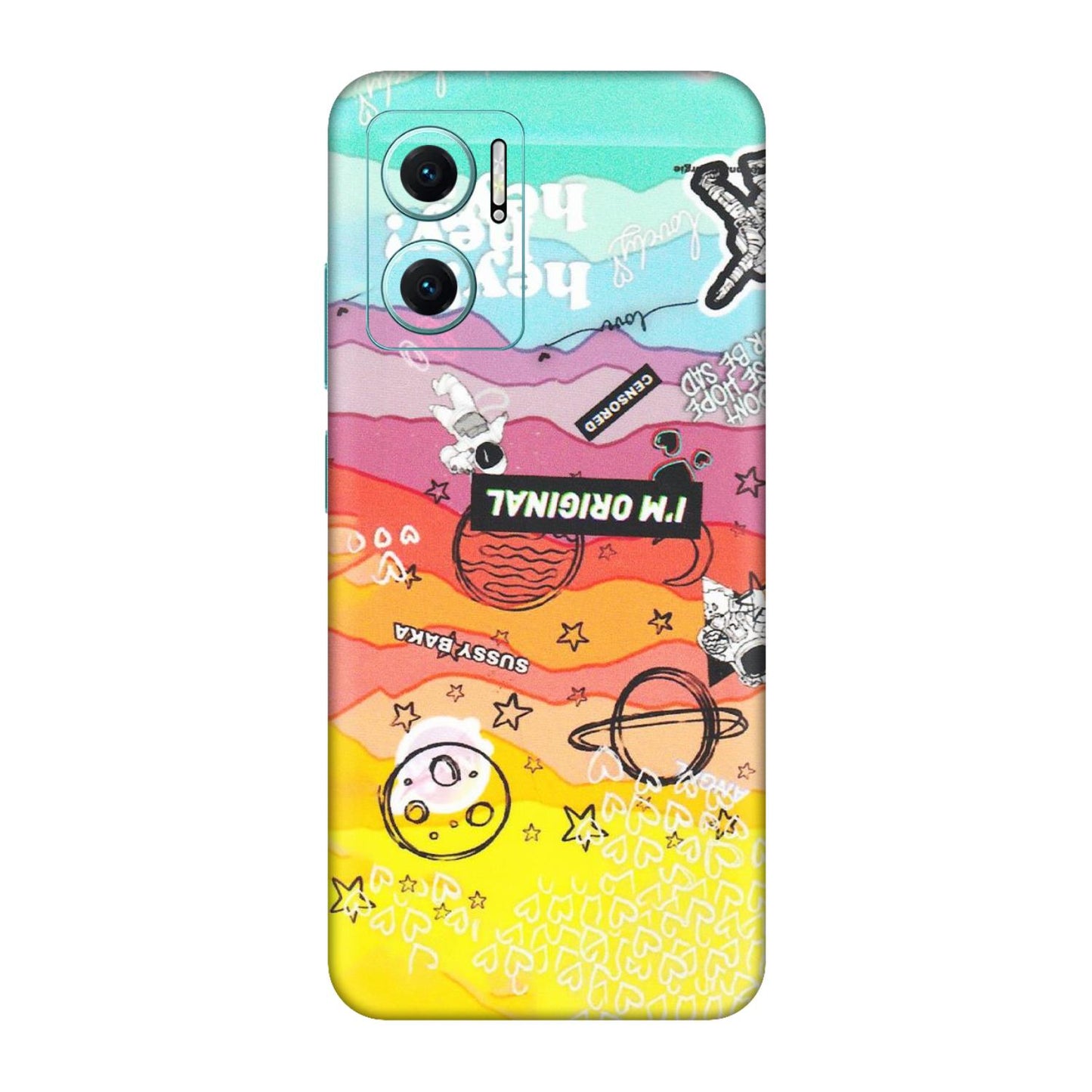 Xiaomi Redmi Phone Skins (All Models) - The Original Astronaut - Matte Finish (M-79) Redmi 11 Prime 5G