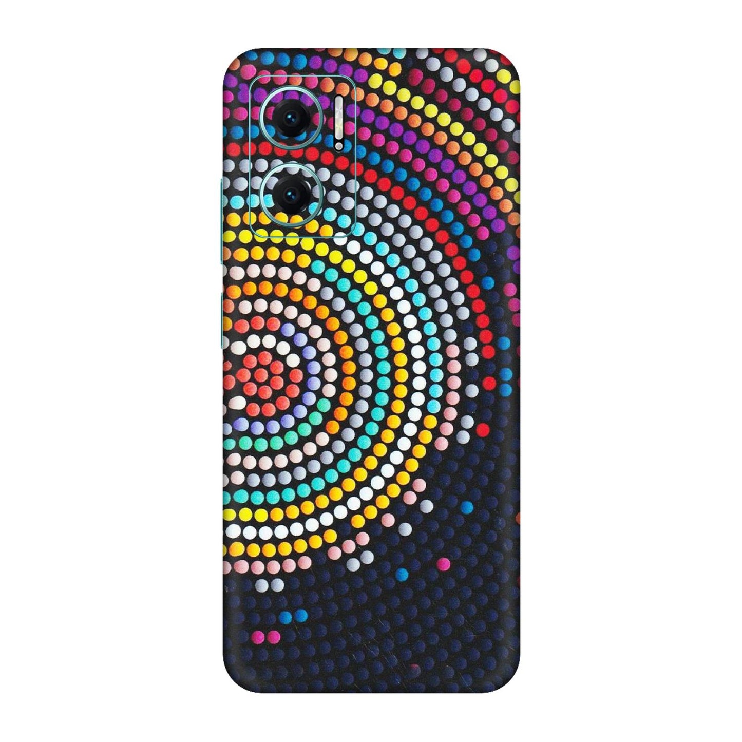 Xiaomi Redmi Phone Skins (All Models) - Rainbow Dot Mandala - Matte Finish (M-97) Redmi 11 Prime 5G