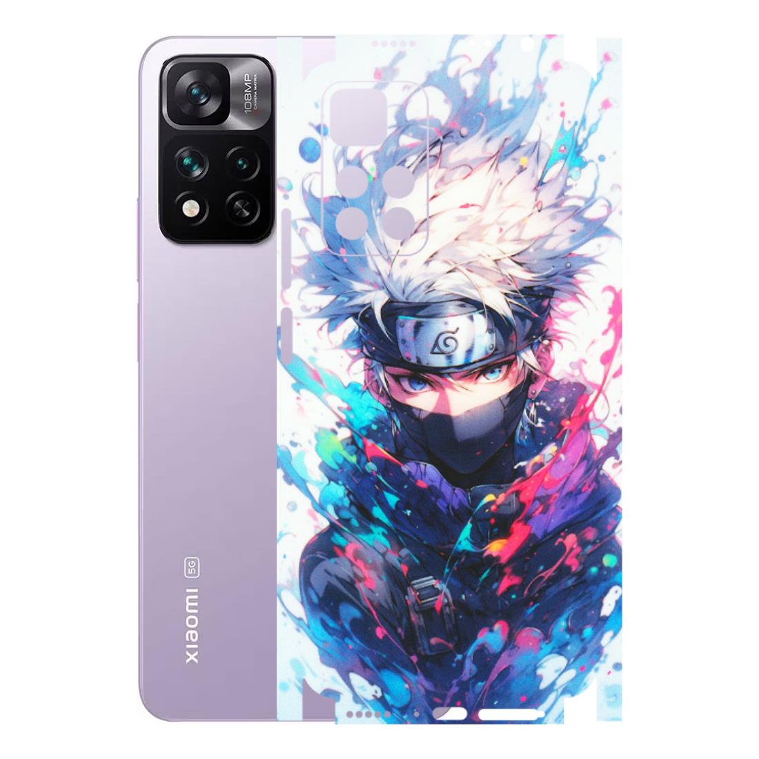 Xiaomi Redmi Phone Skins (All Models) - Naruto Face Mask - Matte Finish (M-03) Redmi 11i Hyper Charge