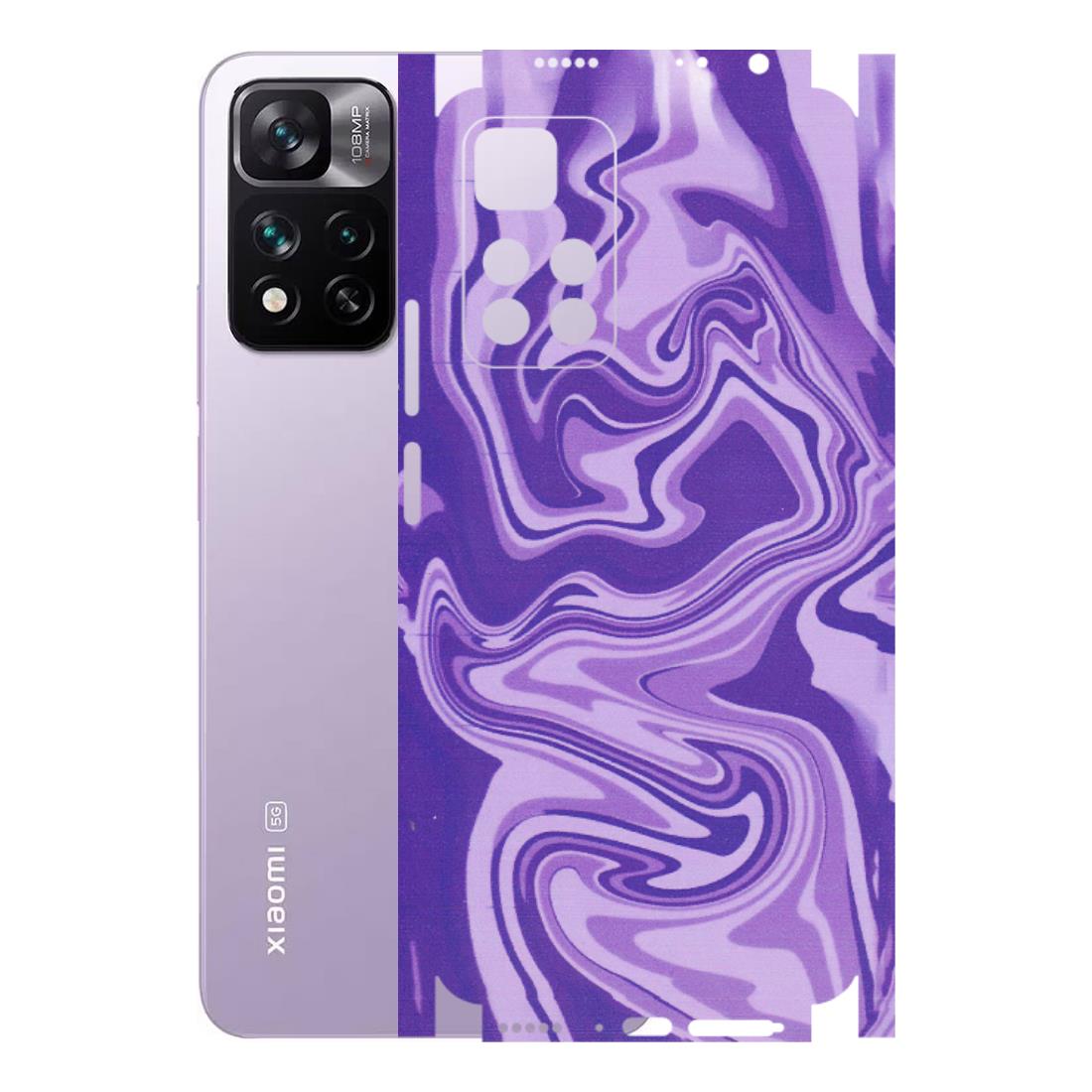 Xiaomi Redmi Phone Skins (All Models) - Hazy Purple Nights - Matte Finish (M-14) Redmi 11i Hyper Charge