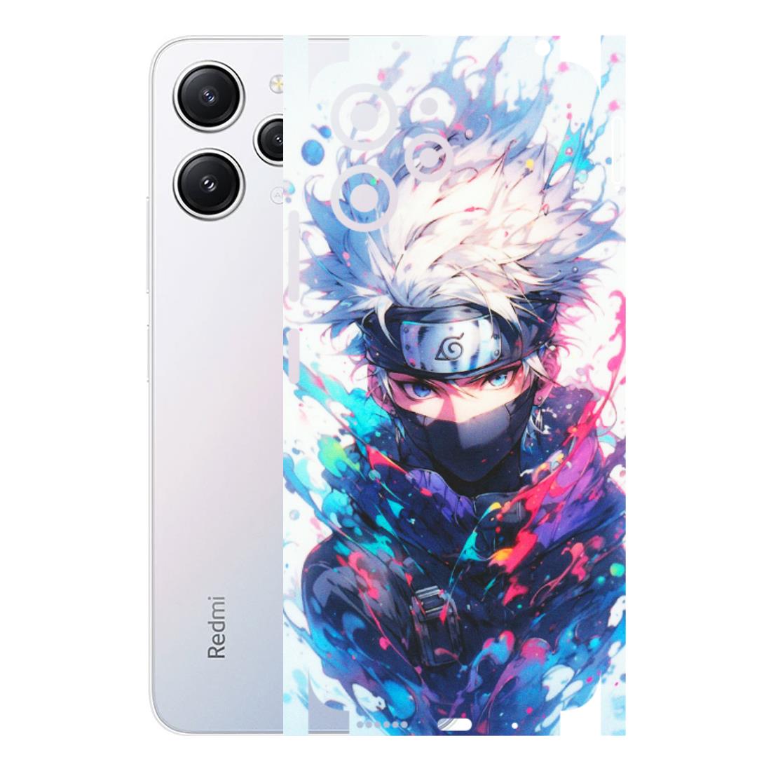 Xiaomi Redmi Phone Skins (All Models) - Naruto Face Mask - Matte Finish (M-03) Redmi 12 4G