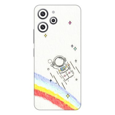 Xiaomi Redmi Phone Skins (All Models) - Milkyway Astronaut - 3D Embossed Finish (L-110) Redmi 12 4G