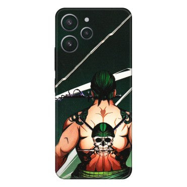 Xiaomi Redmi Phone Skins (All Models) - Zoro Anime - 3D Embossed Finish (L-23) Redmi 12 4G