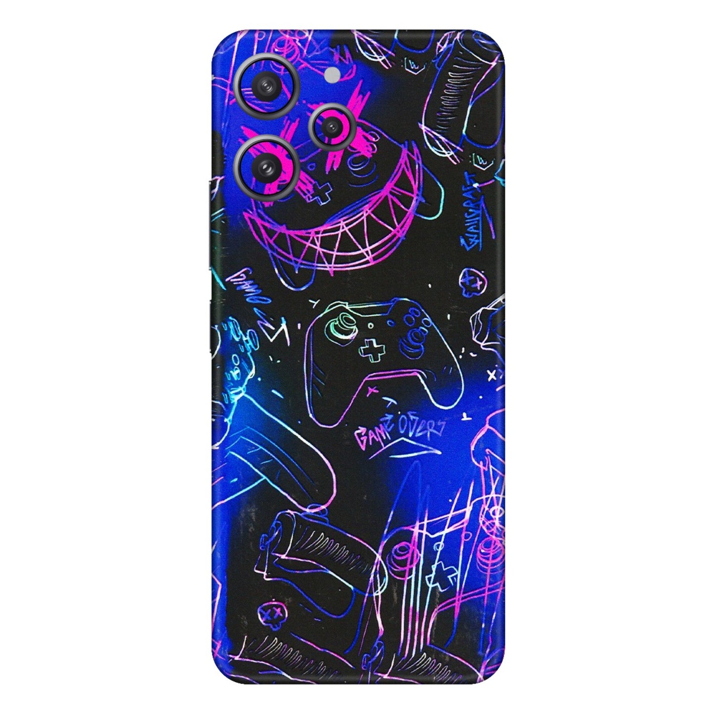 Xiaomi Redmi Phone Skins (All Models) - Gamers Paradise - 3D Embossed Finish (L-258) Redmi 12 4G