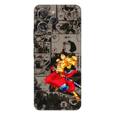 Xiaomi Redmi Phone Skins (All Models) - One Piece Rocket Punch Manga - 3D Embossed Finish (L-25) Redmi 12 4G