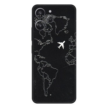 Xiaomi Redmi Phone Skins (All Models) - Never Ending Travel - 3D Embossed Finish (L-79) Redmi 12 4G
