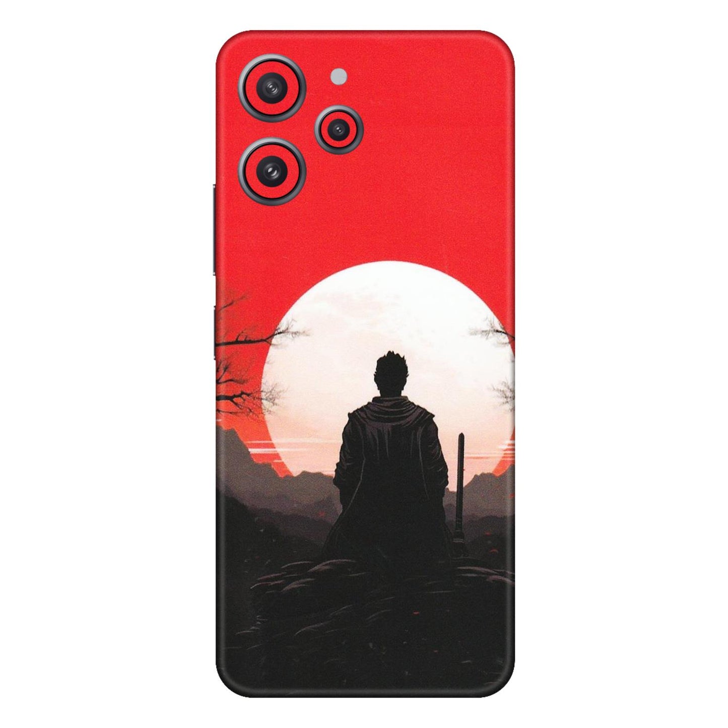 Xiaomi Redmi Phone Skins (All Models) - Samurai Anime - Matte Finish (M-141) Redmi 12 4G