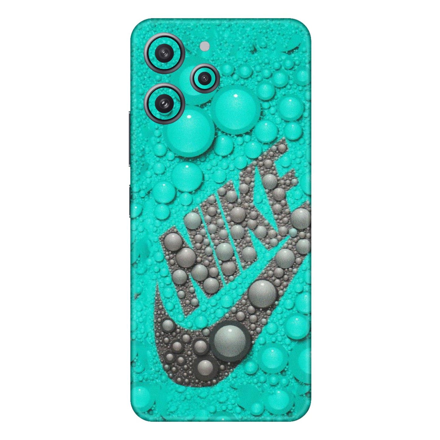 Xiaomi Redmi Phone Skins (All Models) - Shoe Brand Bubbles - Matte Finish (M-42) Redmi 12 4G