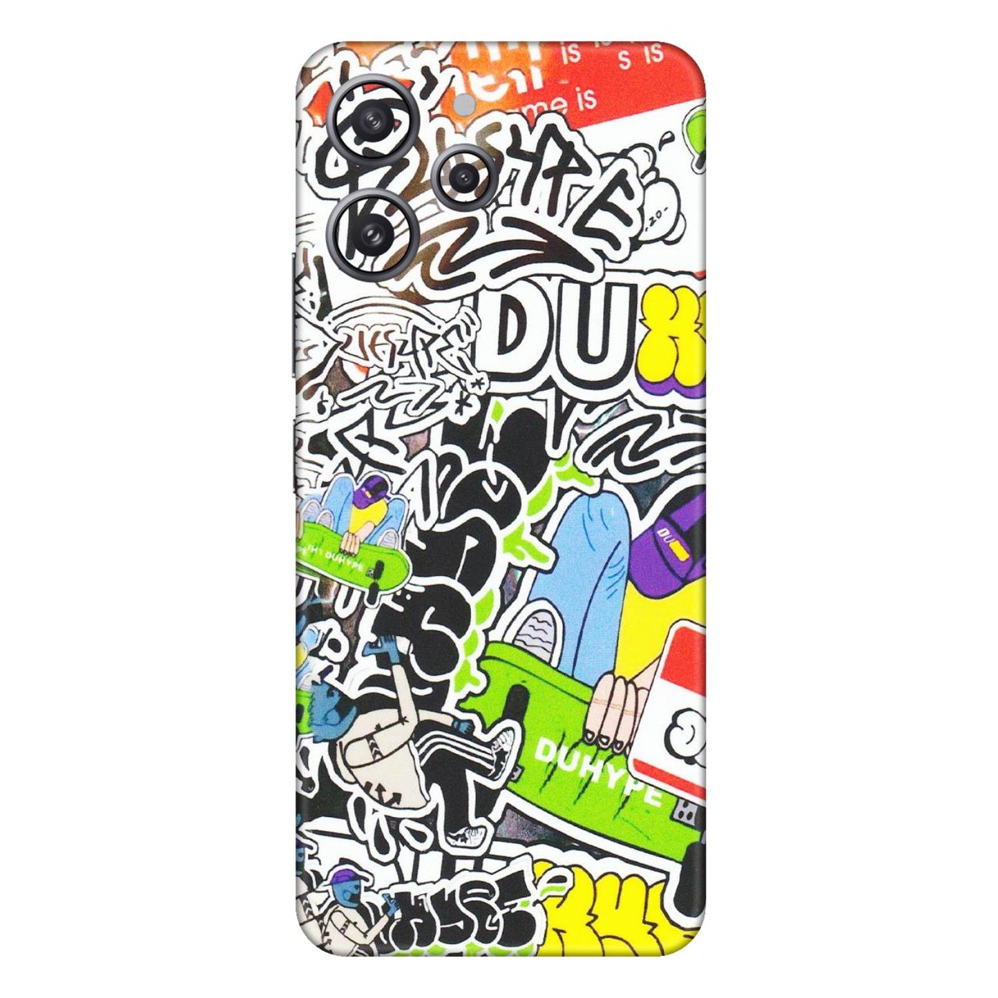 Xiaomi Redmi Phone Skins (All Models) - Dope Graffiti - Matte Finish (M-61) Redmi 12 4G