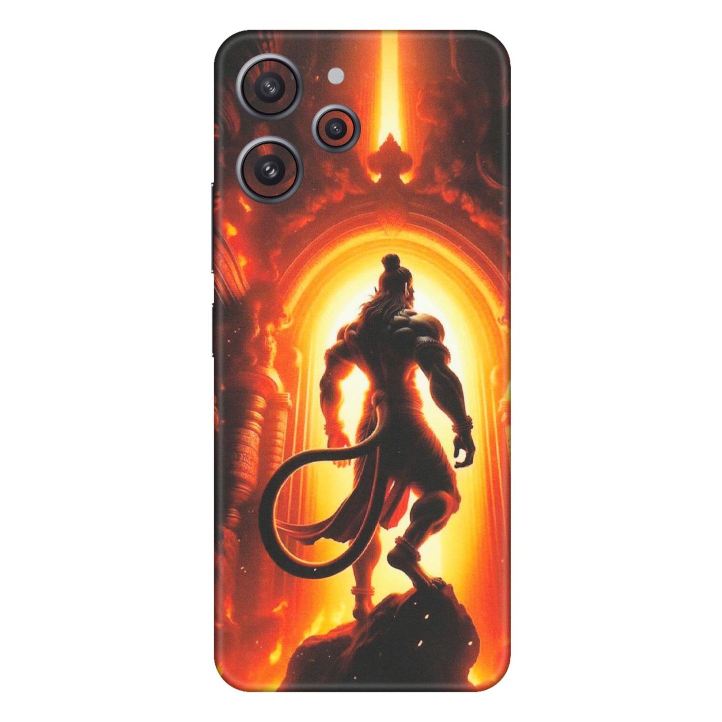 Xiaomi Redmi Phone Skins (All Models) - HanumanJi - Matte Finish (M-06) Redmi 12 4G