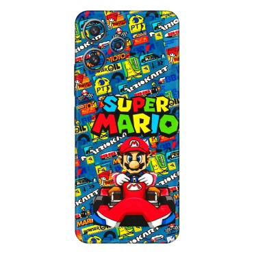 Xiaomi Redmi Phone Skins (All Models) - Super Mario Kart - 3D Embossed Finish (L-140) Redmi 12 5G