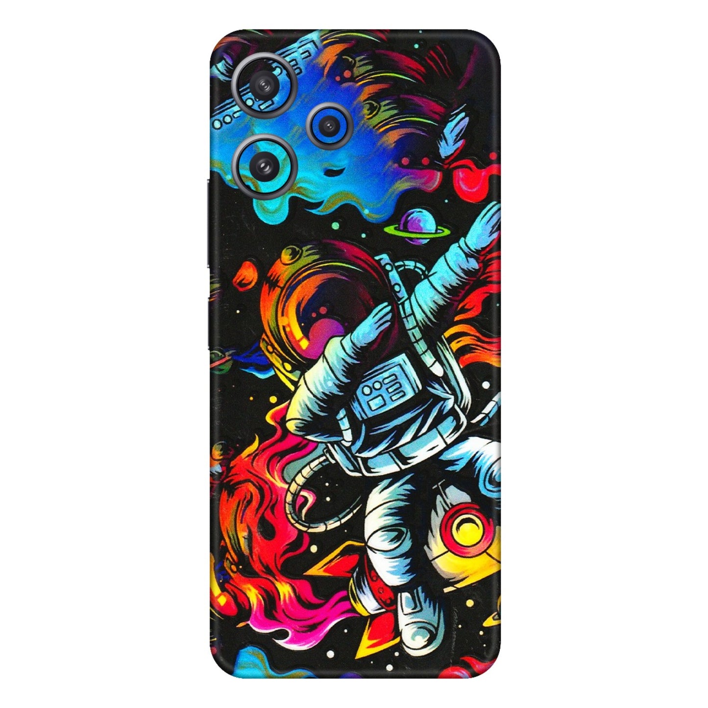 Xiaomi Redmi Phone Skins (All Models) - Astronaut Dope - 3D Embossed Finish (L-191) Redmi 12 5G