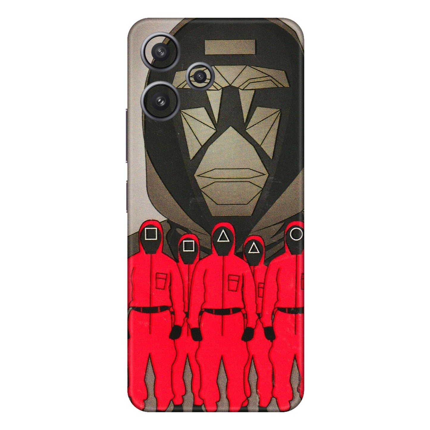 Xiaomi Redmi Phone Skins (All Models) - Squid Game Hero - 3D Embossed Finish (L-245) Redmi 12 5G