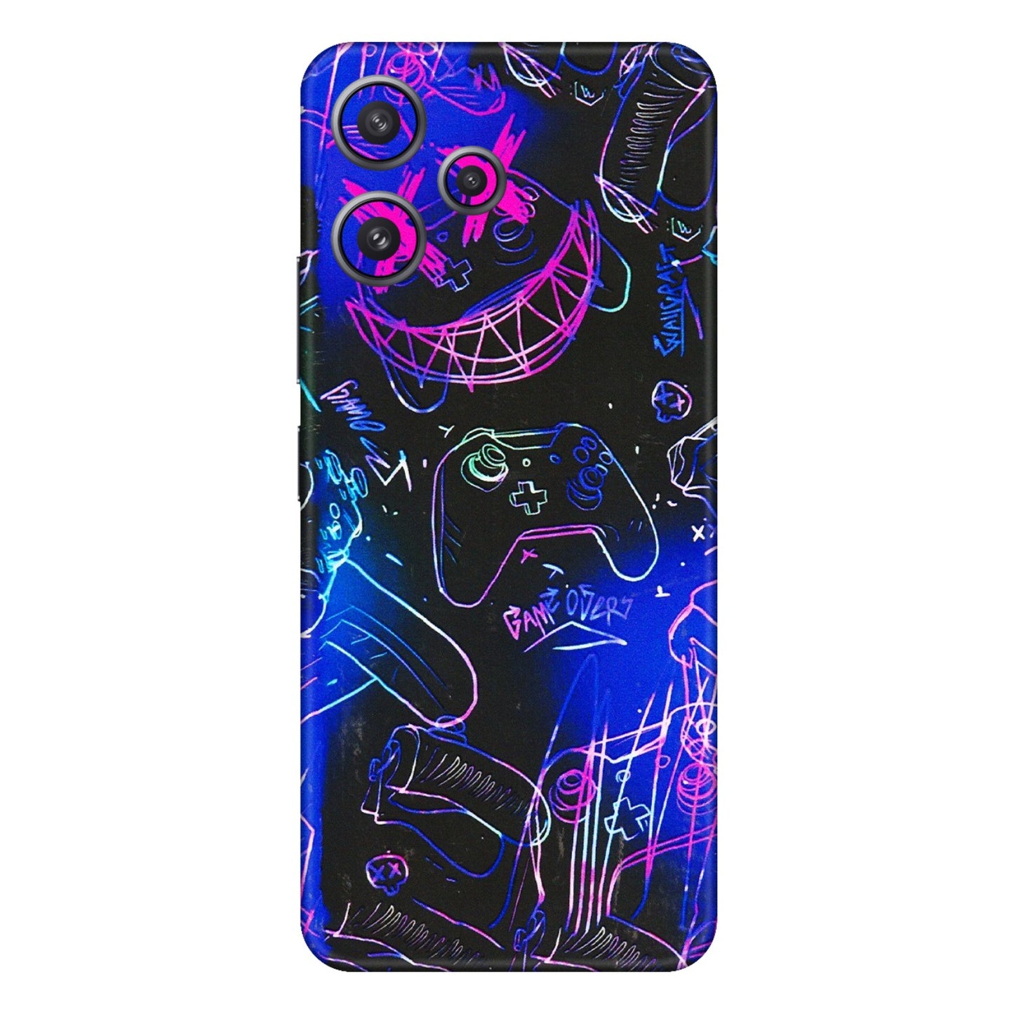 Xiaomi Redmi Phone Skins (All Models) - Gamers Paradise - 3D Embossed Finish (L-258) Redmi 12 5G