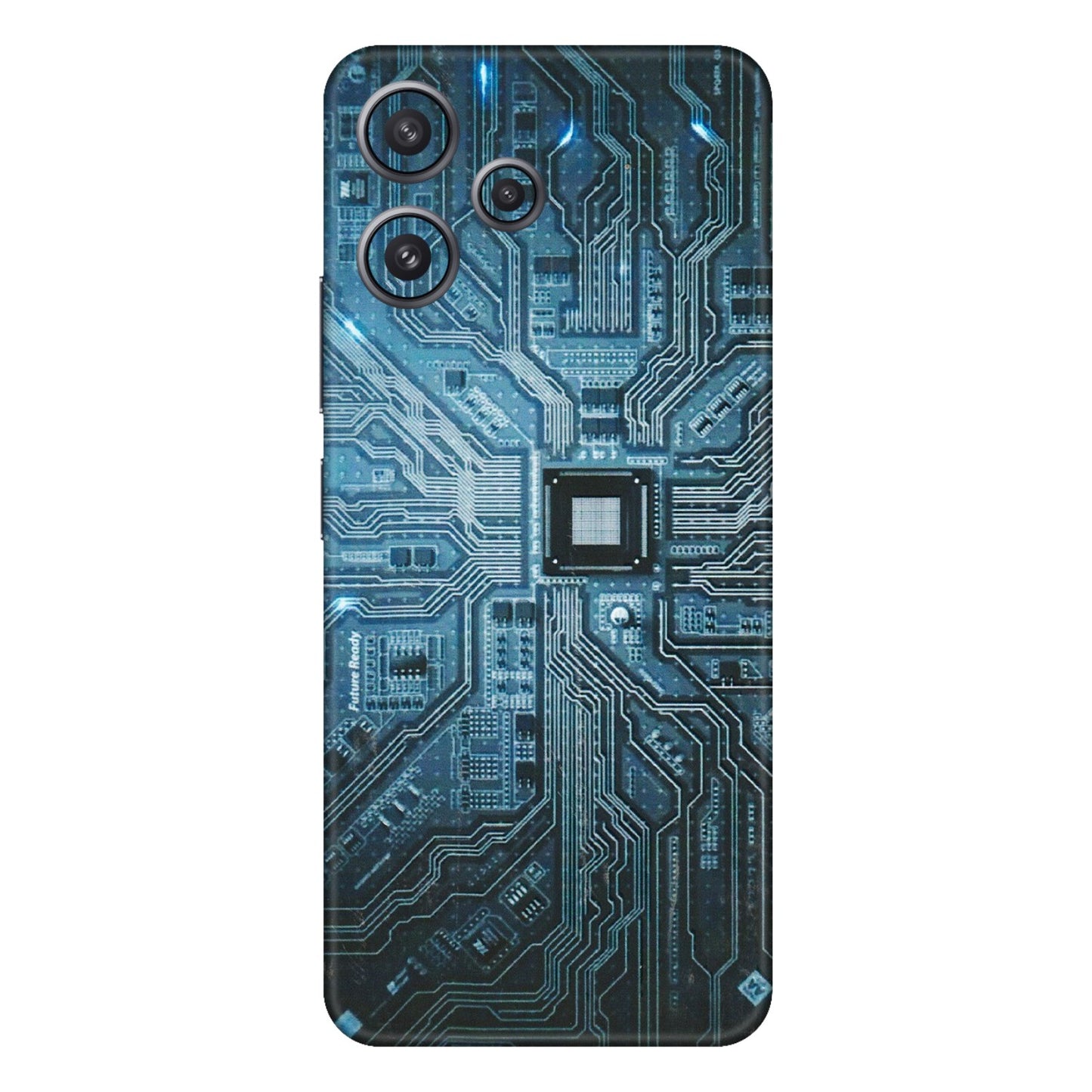 Xiaomi Redmi Phone Skins (All Models) - Original Circuit - 3D Embossed Finish (L-267) Redmi 12 5G