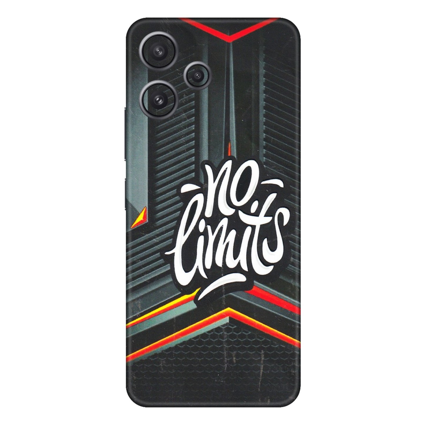 Xiaomi Redmi Phone Skins (All Models) - No Limits - 3D Embossed Finish (L-286) Redmi 12 5G