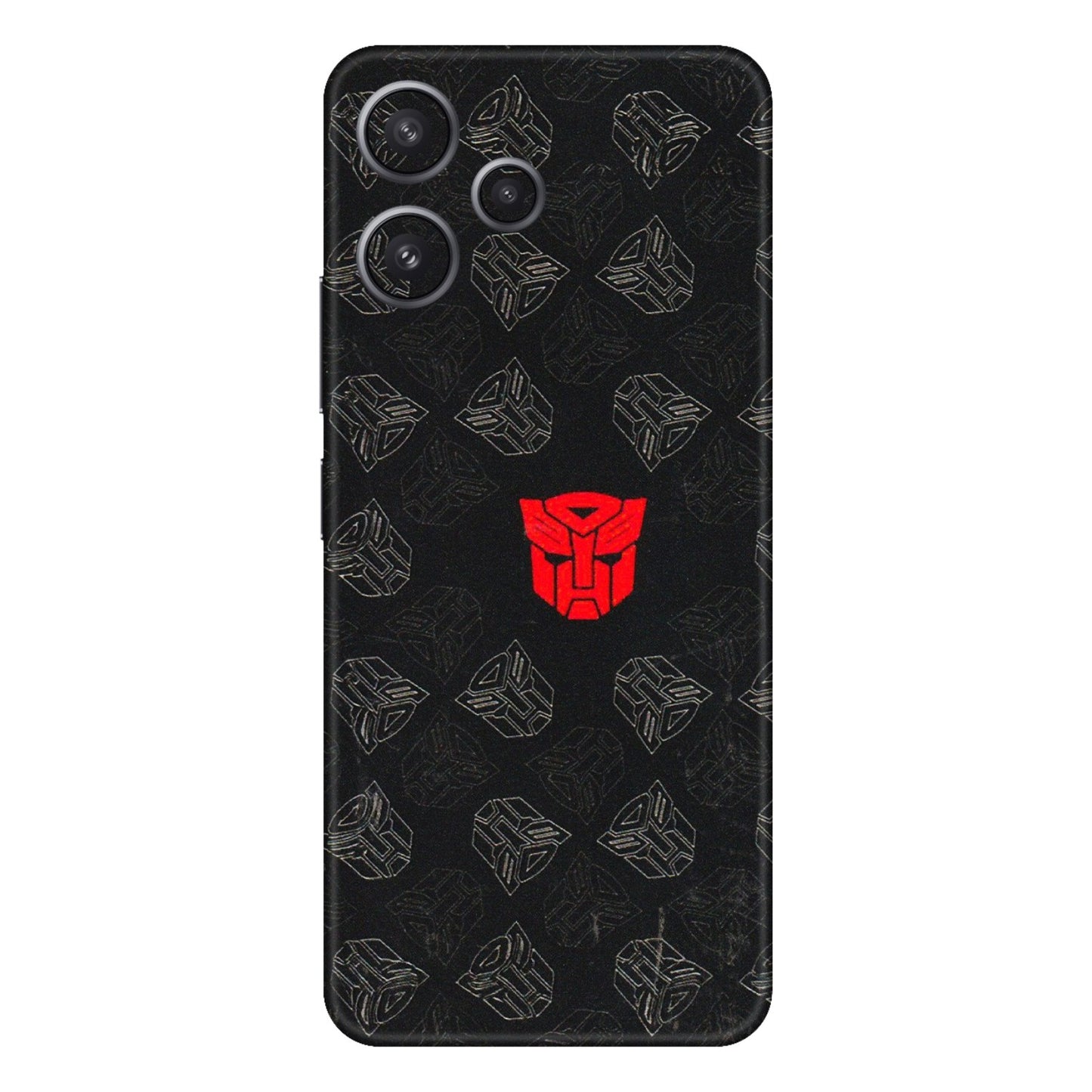 Xiaomi Redmi Phone Skins (All Models) - Transformers Devastation - 3D Embossed Finish (L-301) Redmi 12 5G