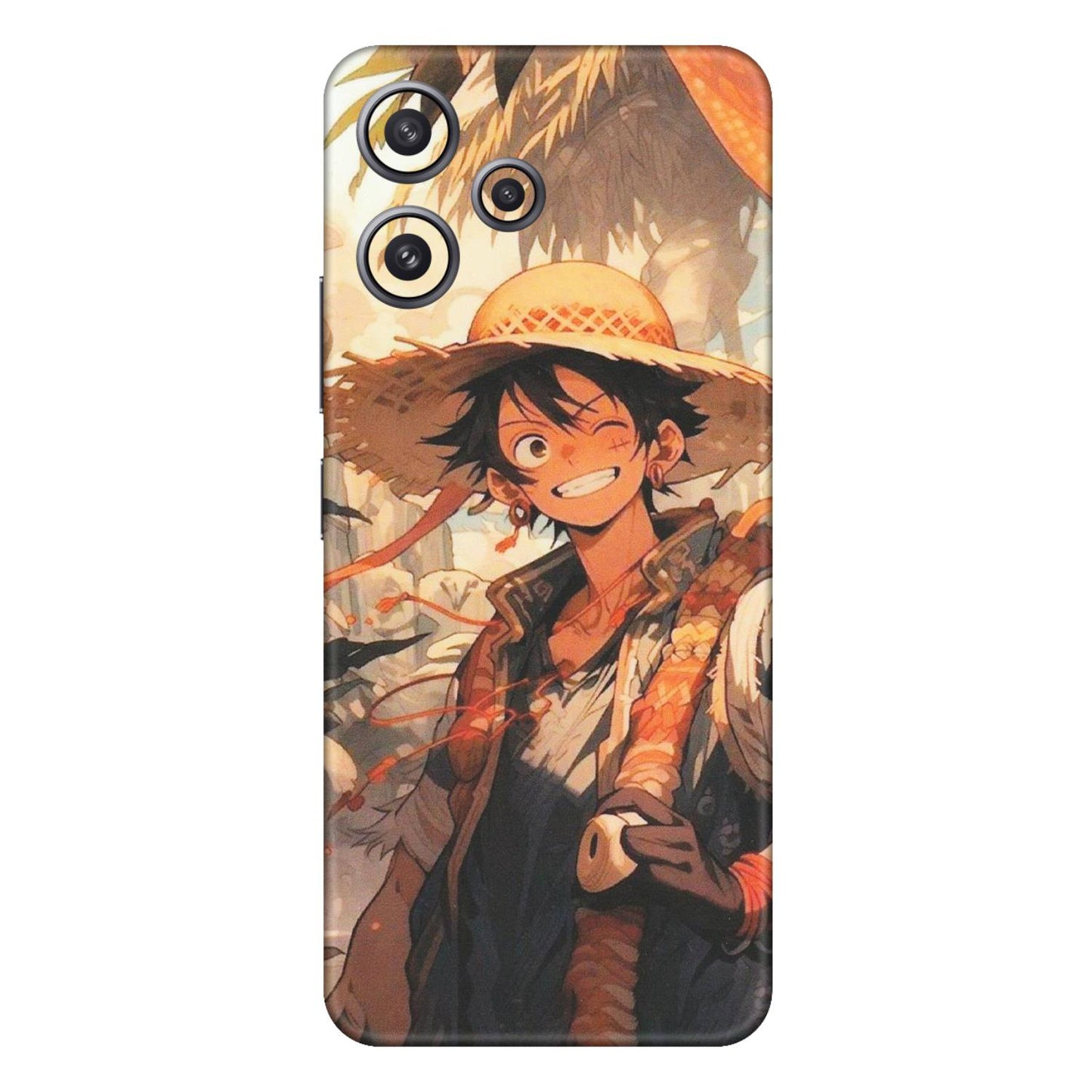 Xiaomi Redmi Phone Skins (All Models) - Anime Character Smile - Matte Finish (M-33) Redmi 12 5G