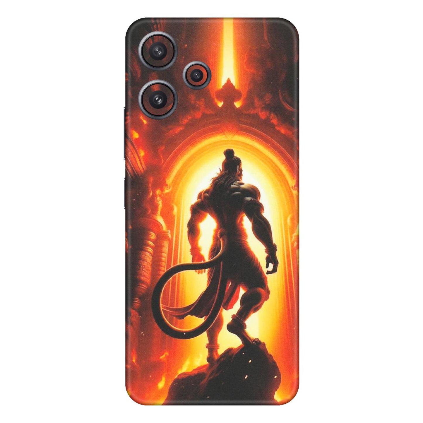 Xiaomi Redmi Phone Skins (All Models) - HanumanJi - Matte Finish (M-06) Redmi 12 5G