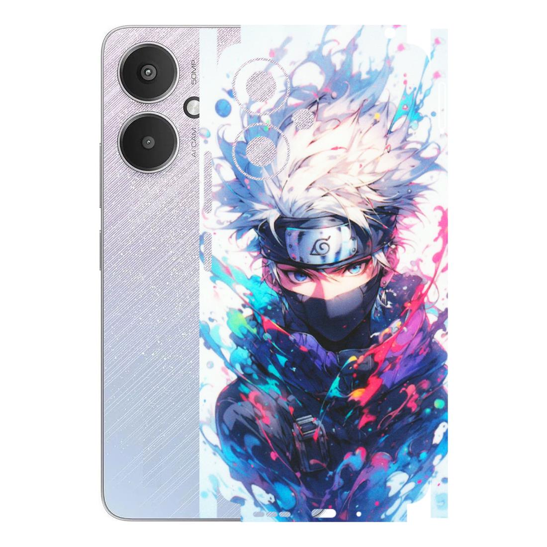 Xiaomi Redmi Phone Skins (All Models) - Naruto Face Mask - Matte Finish (M-03) Redmi 13C 5G