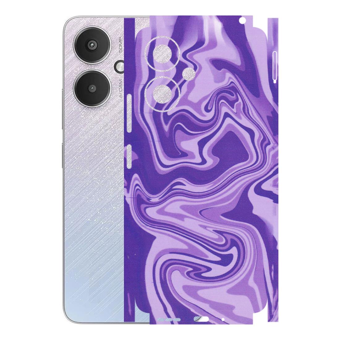 Xiaomi Redmi Phone Skins (All Models) - Hazy Purple Nights - Matte Finish (M-14) Redmi 13C 5G