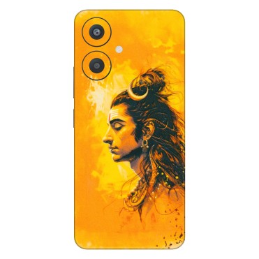 Xiaomi Redmi Phone Skins (All Models) - Shiv Shakti - 3D Embossed Finish (L-14) Redmi 13C 5G