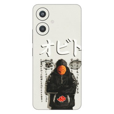 Xiaomi Redmi Phone Skins (All Models) - Obito Anime Eye - 3D Embossed Finish (L-19) Redmi 13C 5G