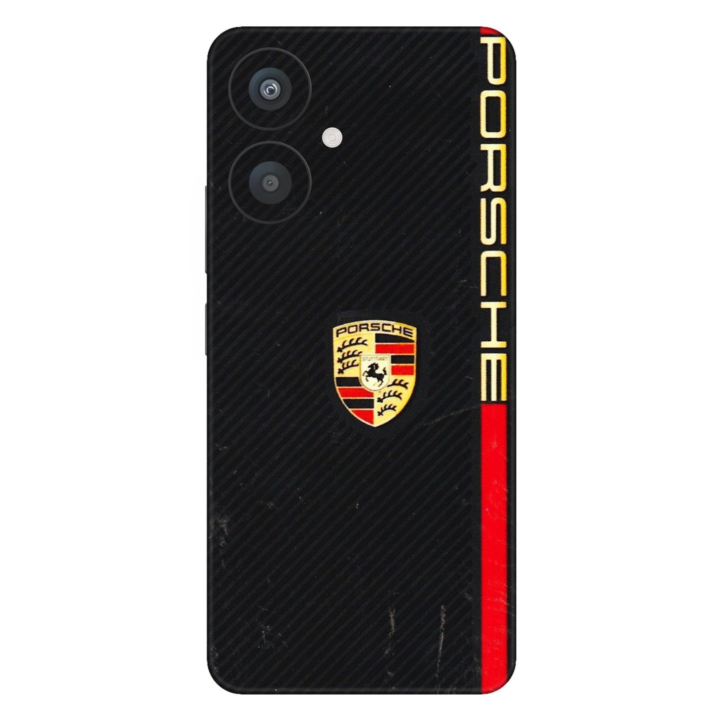 Xiaomi Redmi Phone Skins (All Models) - Premium Porsche - 3D Embossed Finish (L-225) Redmi 13C 5G