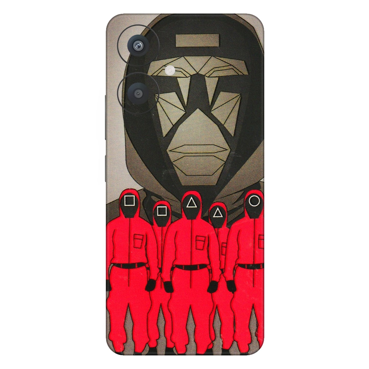 Xiaomi Redmi Phone Skins (All Models) - Squid Game Hero - 3D Embossed Finish (L-245) Redmi 13C 5G